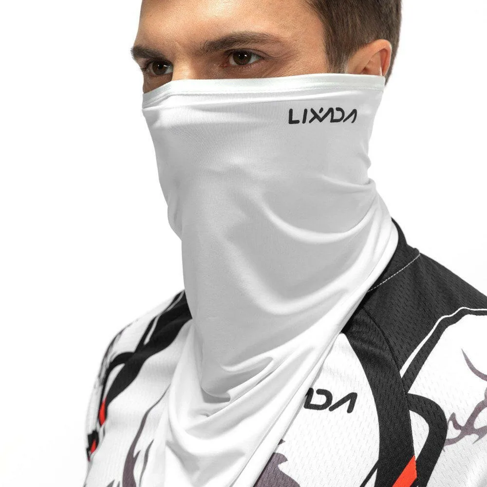 Lixada Cycling Face Cover Clothing Neck Gaiter Breathable Cooling Riding Face Wrap Outdoor Sports Scarf Men Women