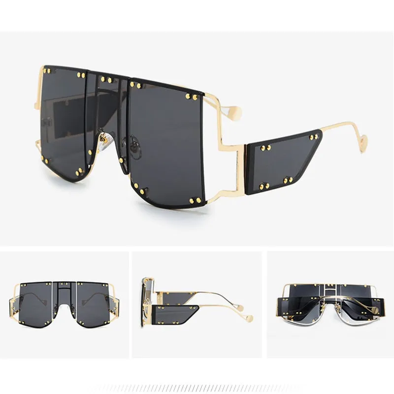 Luxury Square Oversized Women Sunglasses