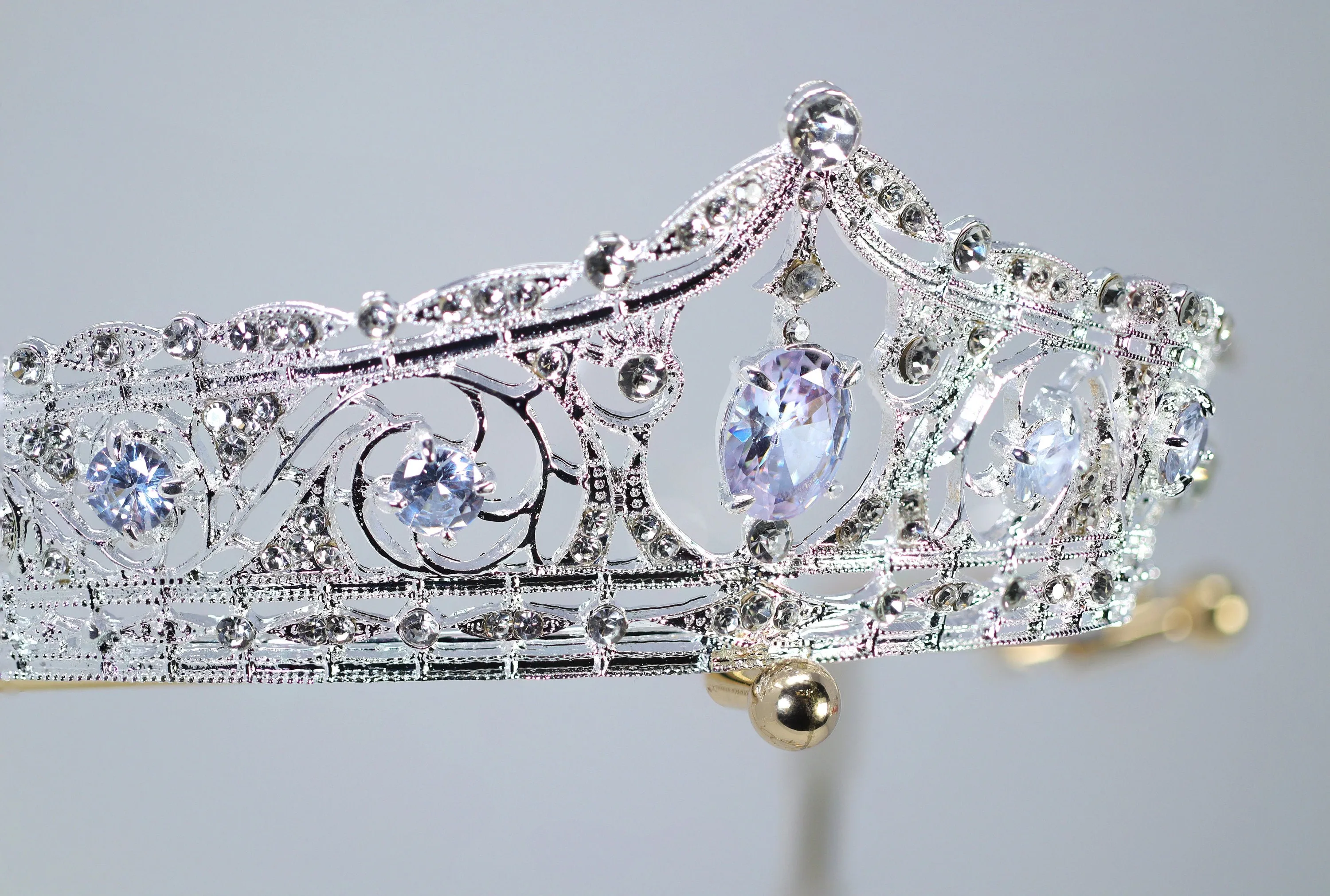 Luxury Swarovski Crystals & Big Cubic Zirconia Queen Tiara , Bridal Crown Tiara, Crystal Wedding Tiara, Crystal Wedding Crown, Tiara Bride