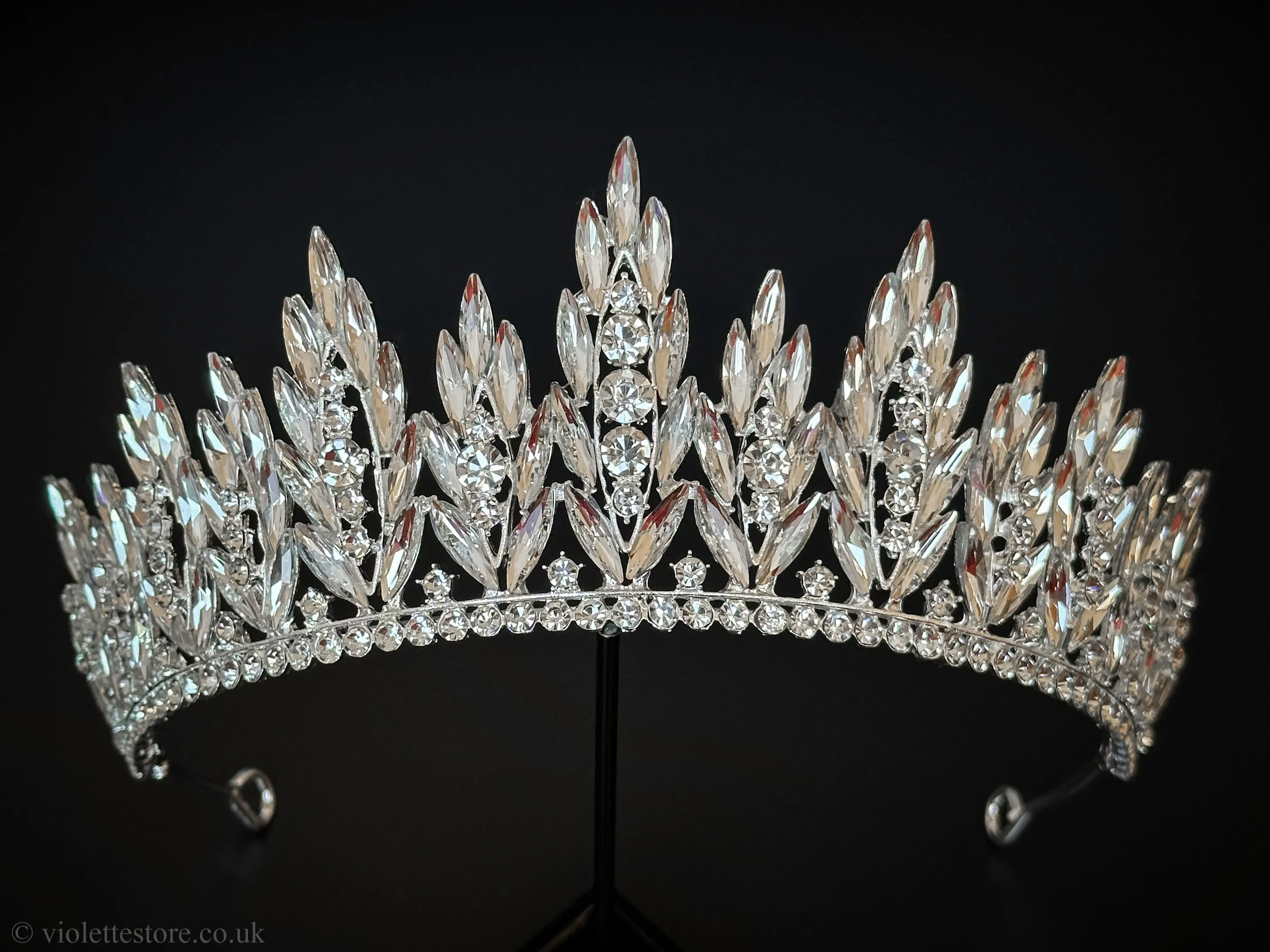 Marta Silver Tiara