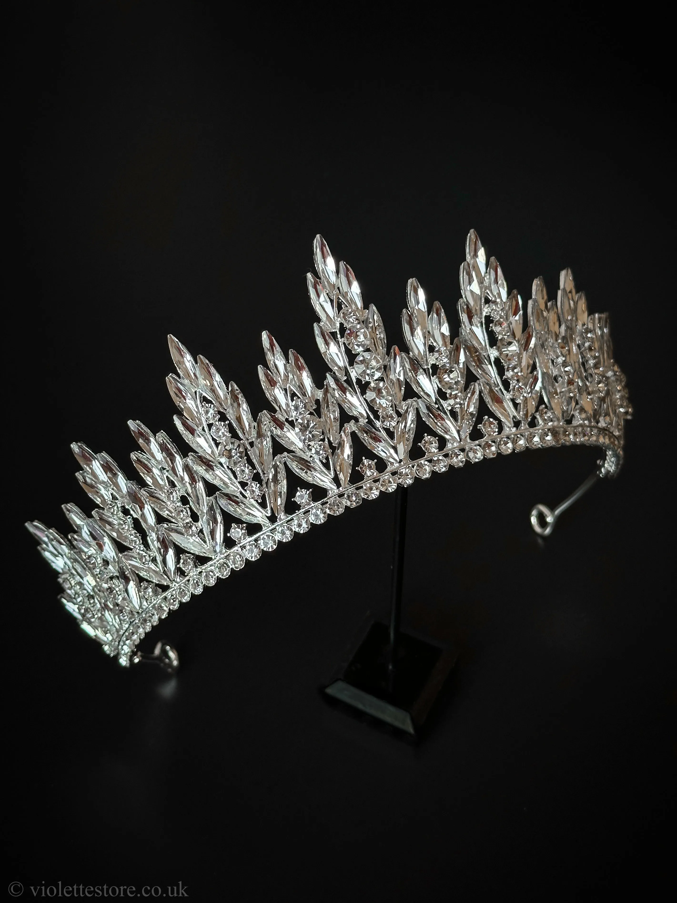 Marta Silver Tiara