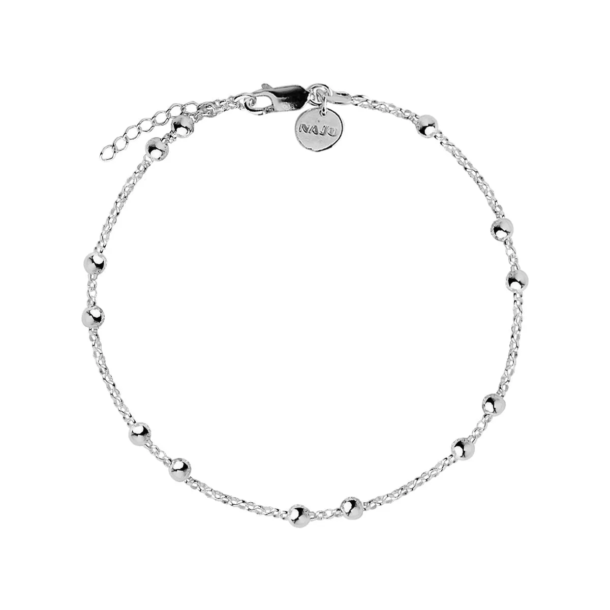 Mattina Anklet | Sterling Silver