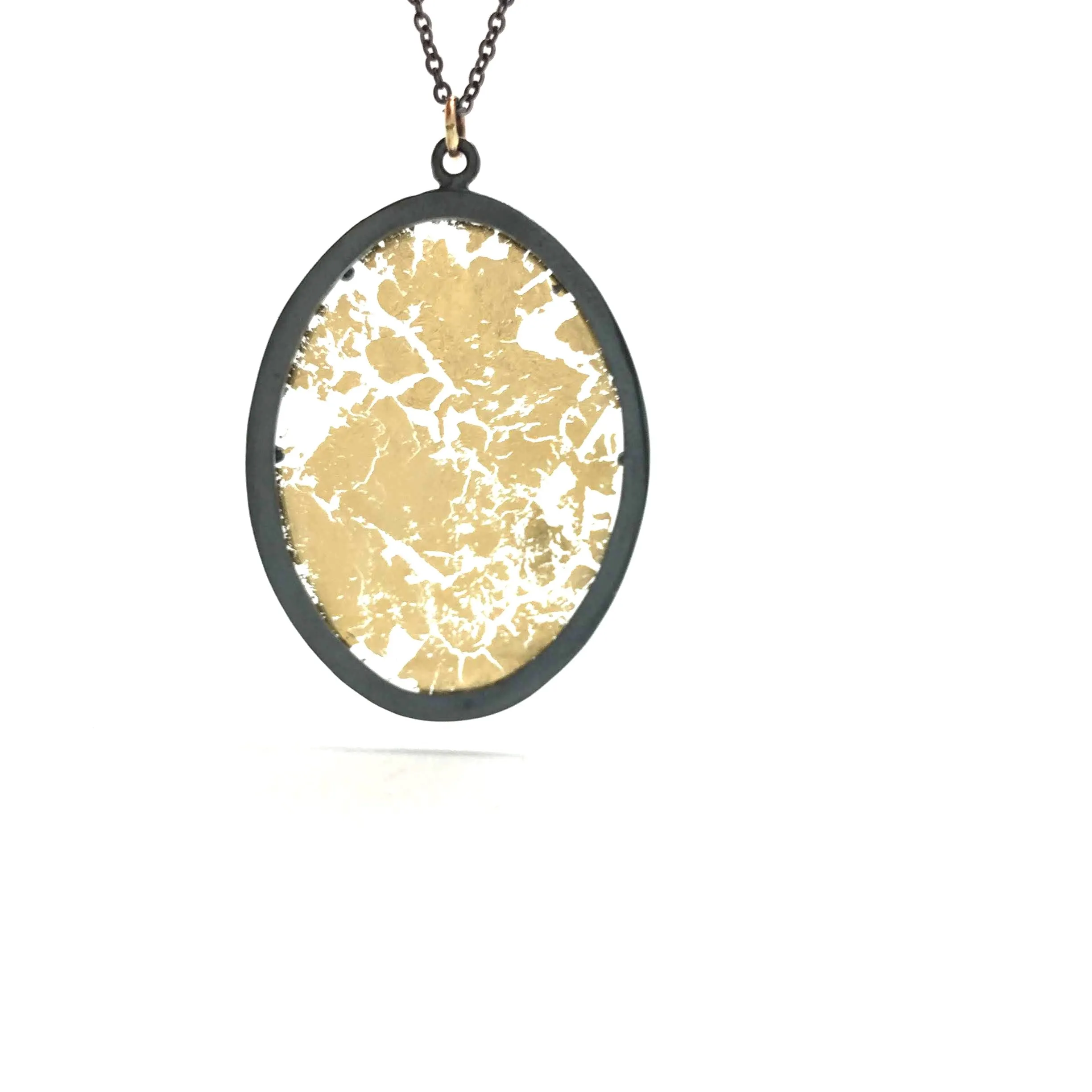 Medium Golden Window Pendant