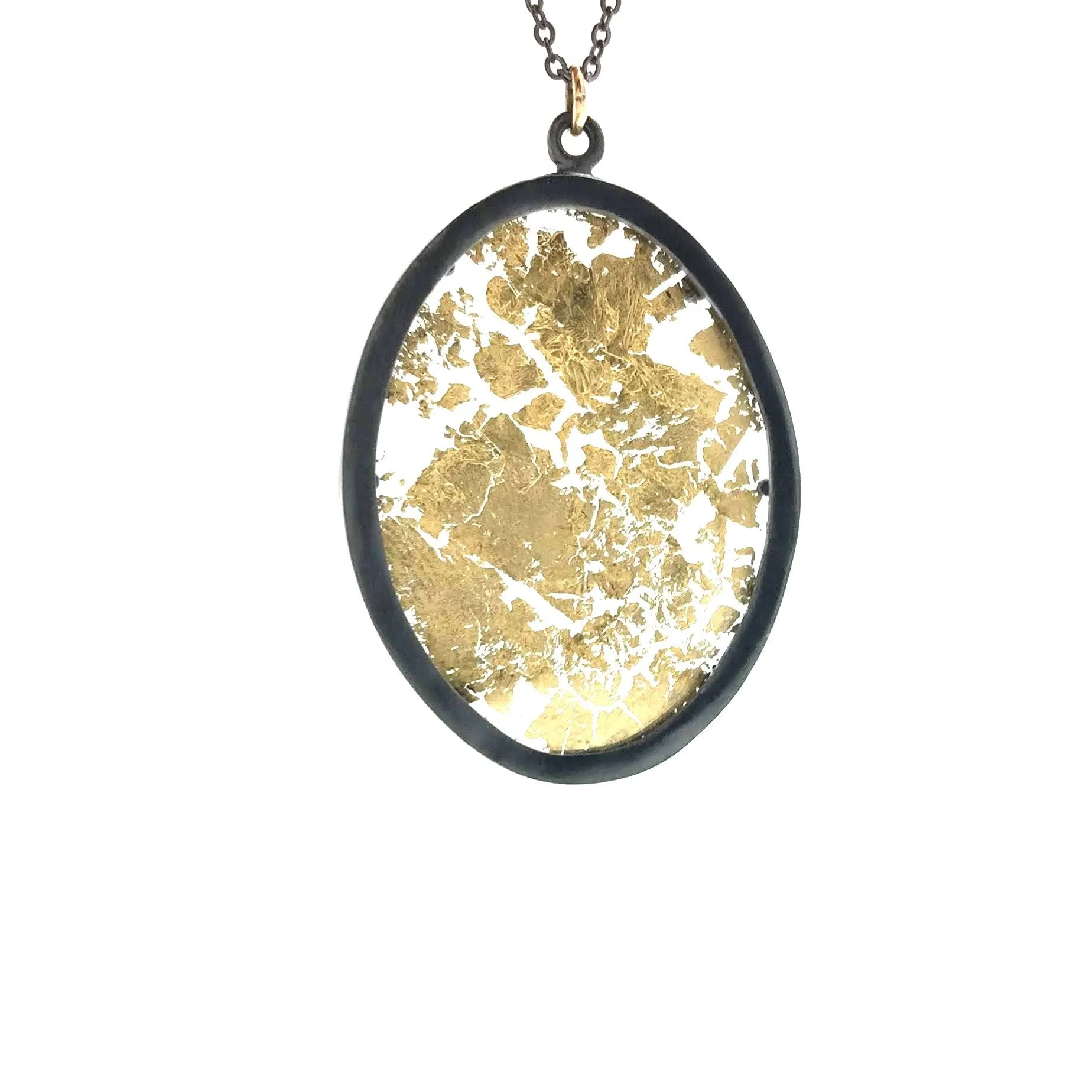 Medium Golden Window Pendant