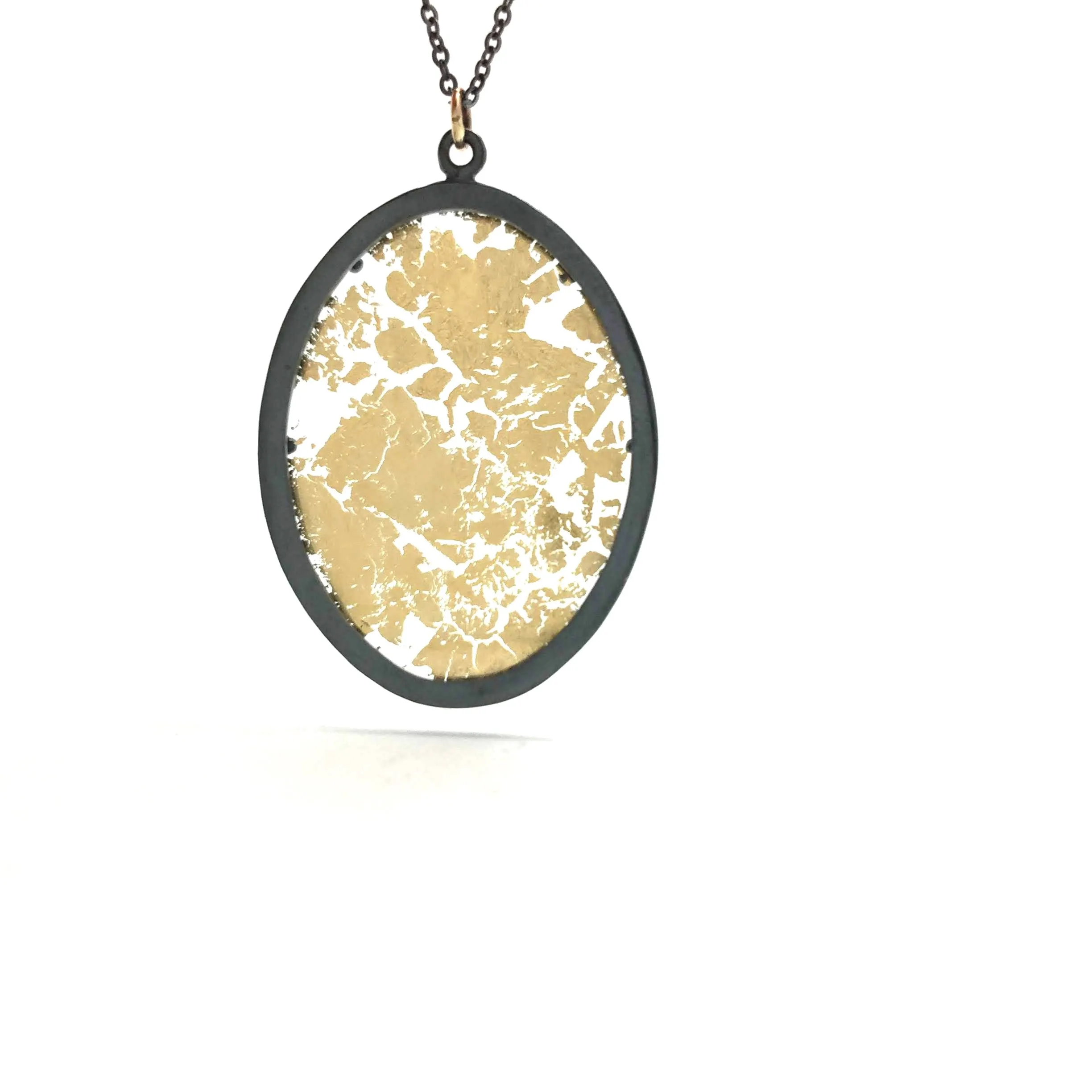 Medium Golden Window Pendant