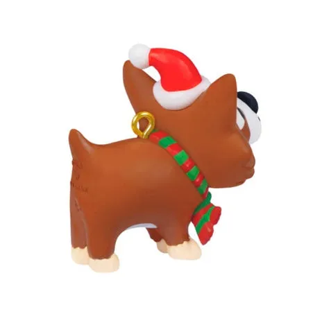 Mini Howliday Helpers Ornament, 1.09"