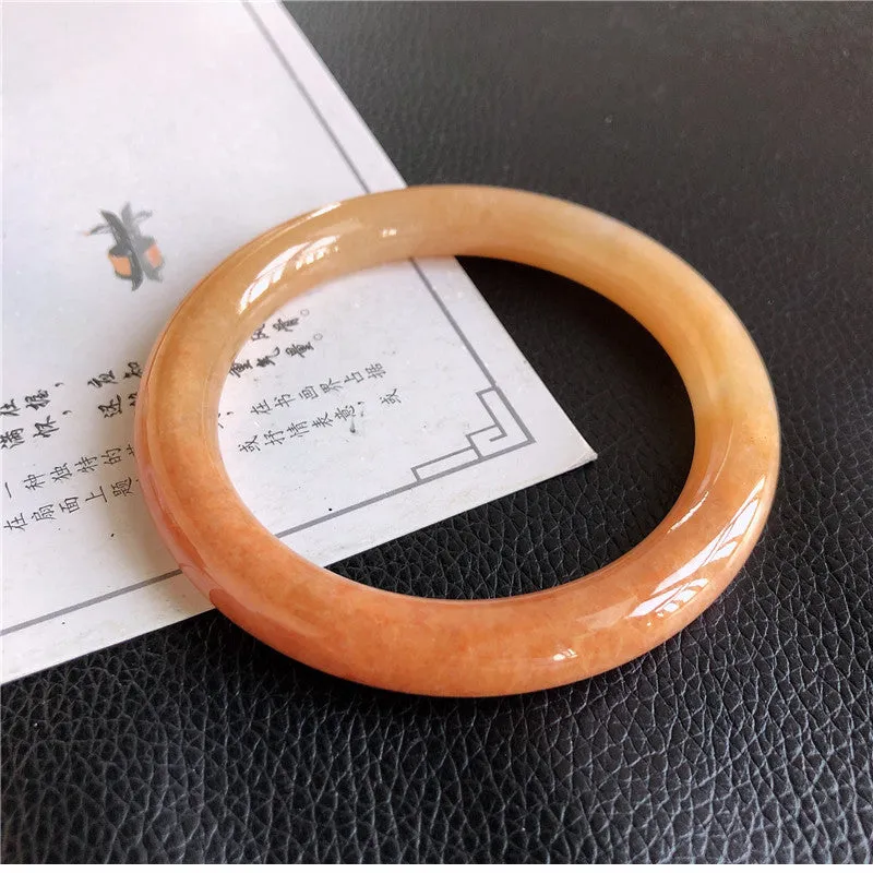 Natural Jade Bangle Jadeite Bangle Internal Diameter 59.3mm 00819