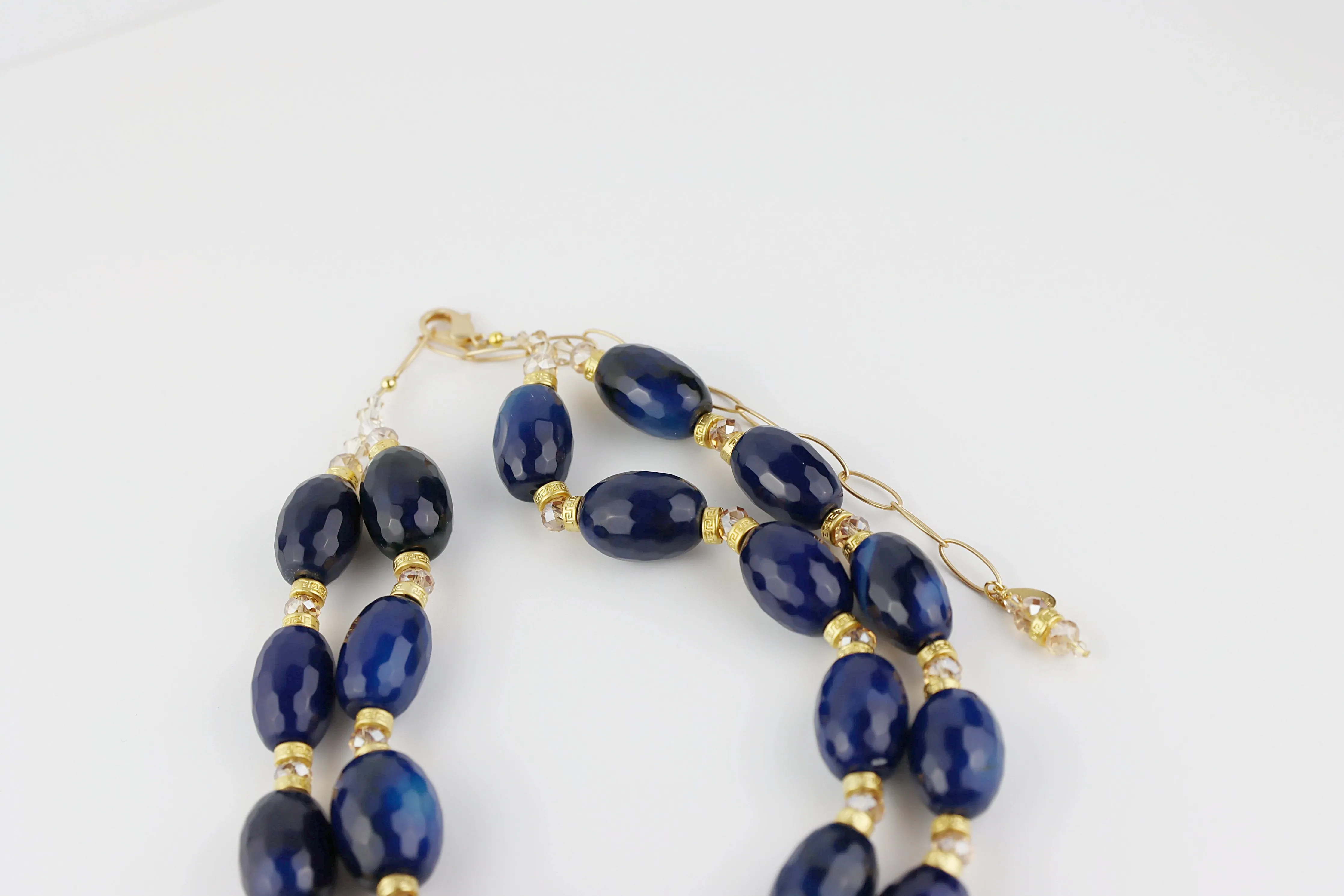 Navy Elegance Necklace