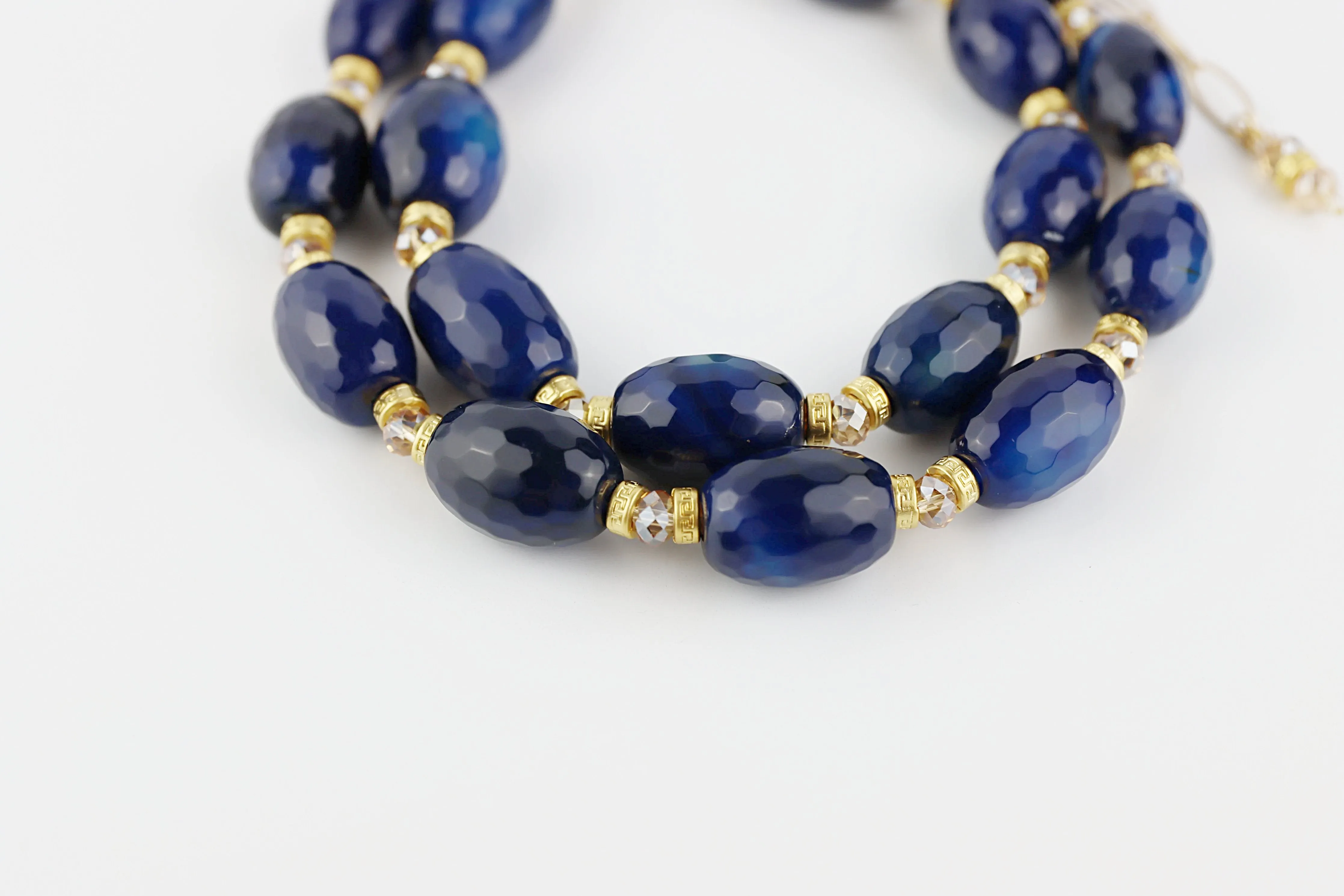 Navy Elegance Necklace