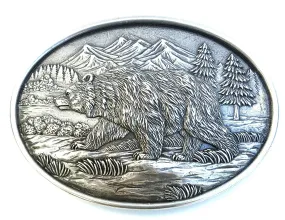 Nocona Grizzly Belt Buckle