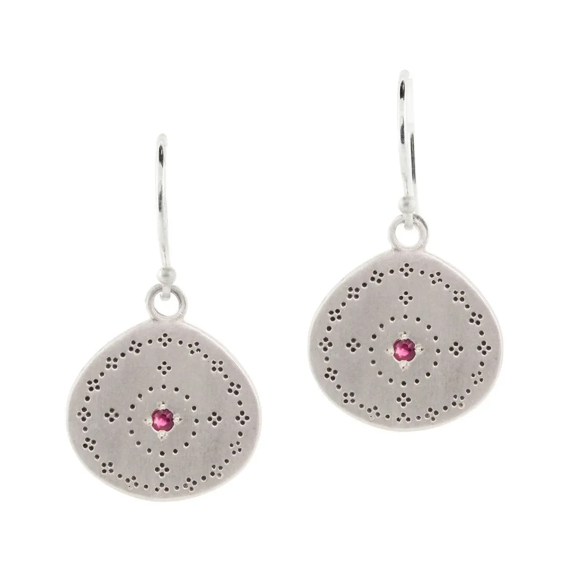 Nostalgia Ruby Earrings