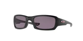 Oakley Mens Fives Squared Matte Black Frames - Prizm Gray Lens - Non-Polarized Sunglasses