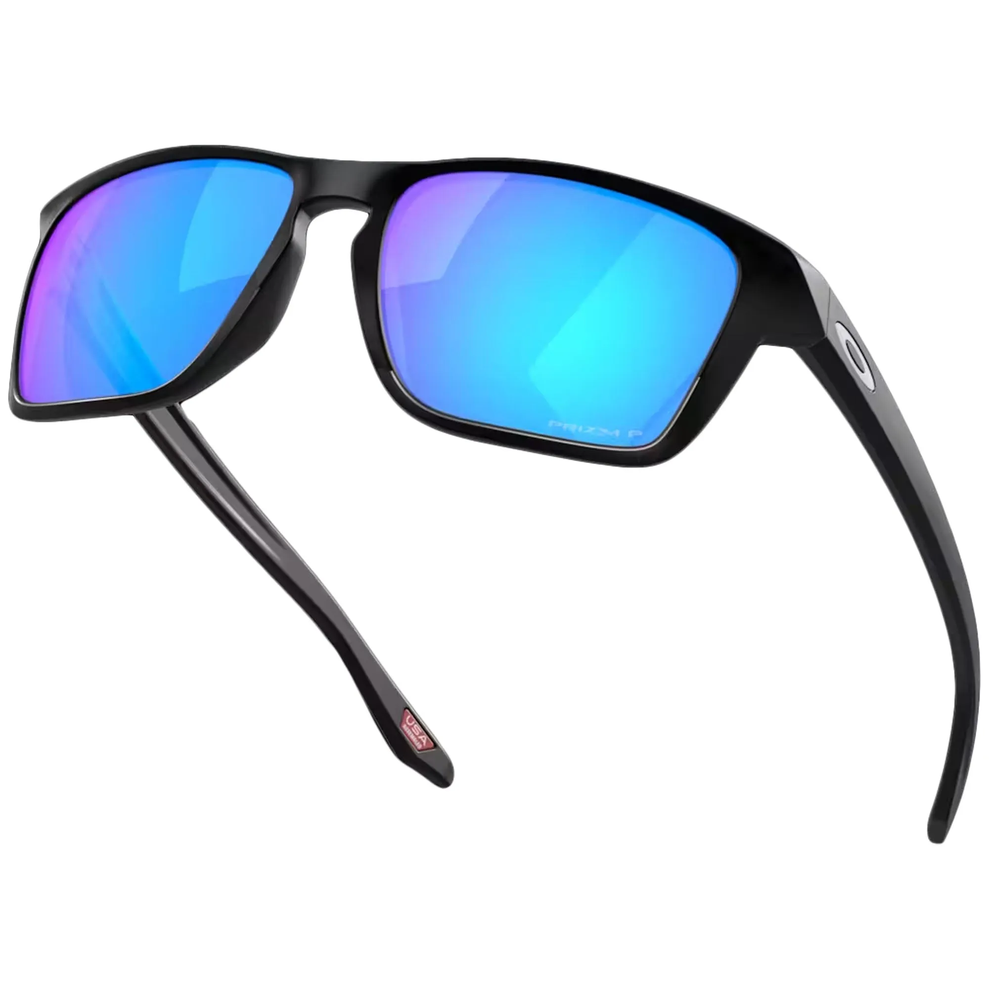 Oakley OO9448-3460 Man Sunglasses Matte Black Frame, Prizm Sapphire Polarized Lenses, 60MM