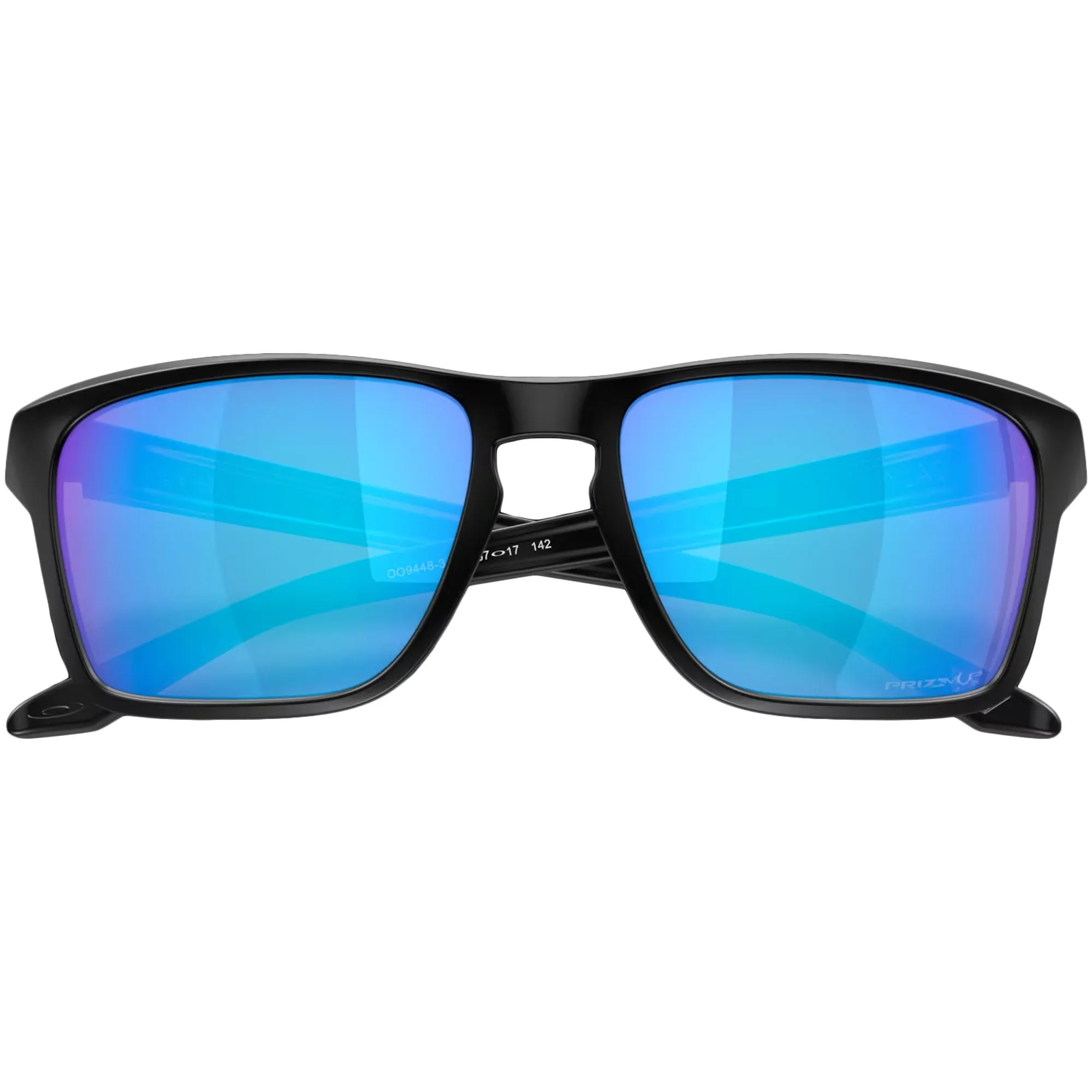 Oakley OO9448-3460 Man Sunglasses Matte Black Frame, Prizm Sapphire Polarized Lenses, 60MM