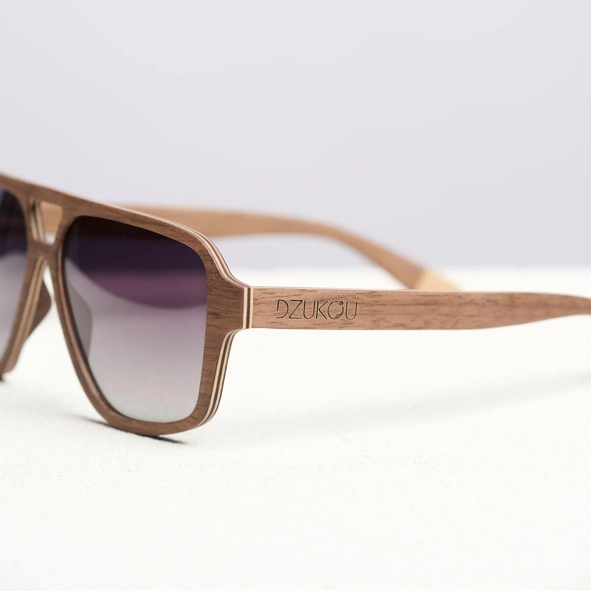 Oblique - Wooden Sunglasses for Men