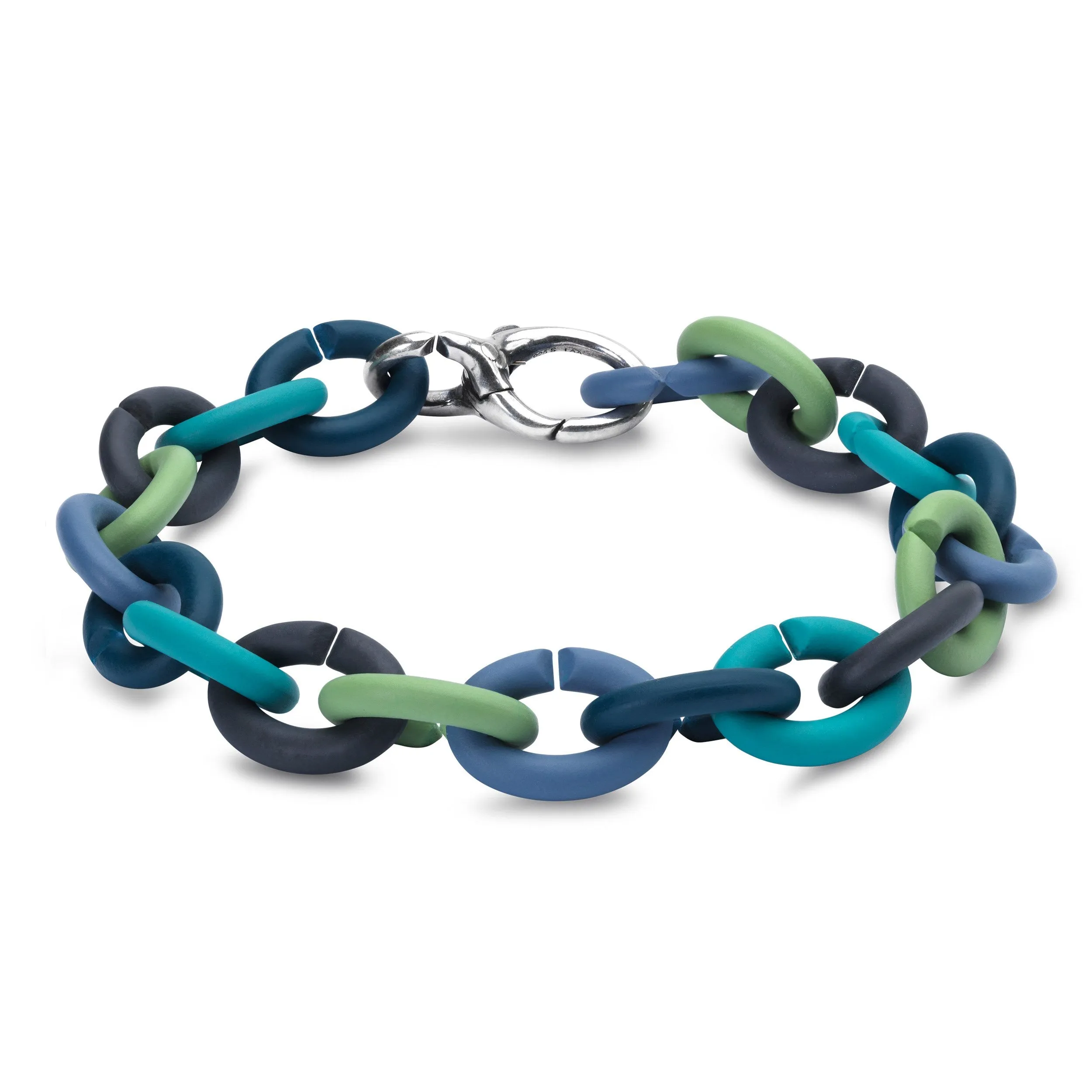 Ocean Rainbow Rubber Bracelet
