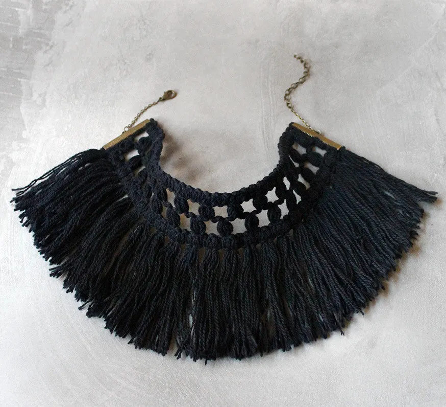 paloma fringe choker