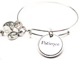 Patience Circle Expandable Bangle Bracelet