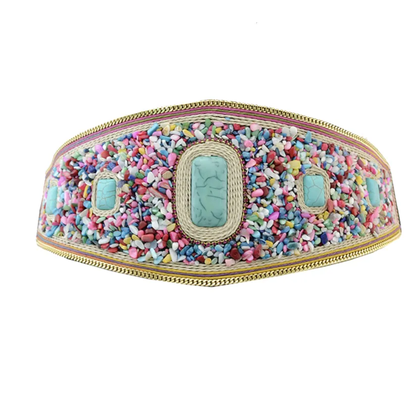 Pink Cancun Boho Belt