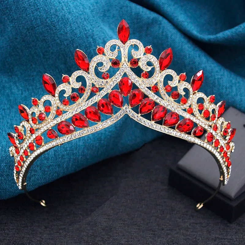 Princess Royal Queen Tiara Crowns Party  Jewelry Accessories