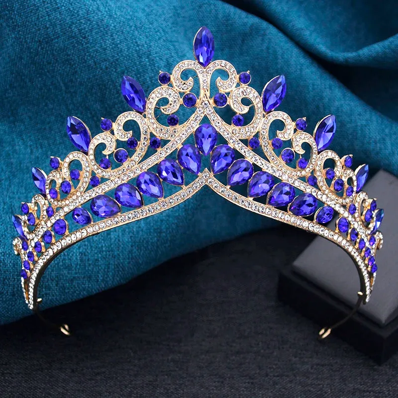 Princess Royal Queen Tiara Crowns Party  Jewelry Accessories