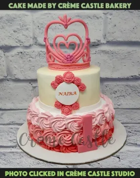 Princess theme Tiara Cake