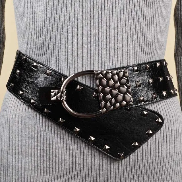 Punk Rocker Cummerbunds Wide Girdle Belts