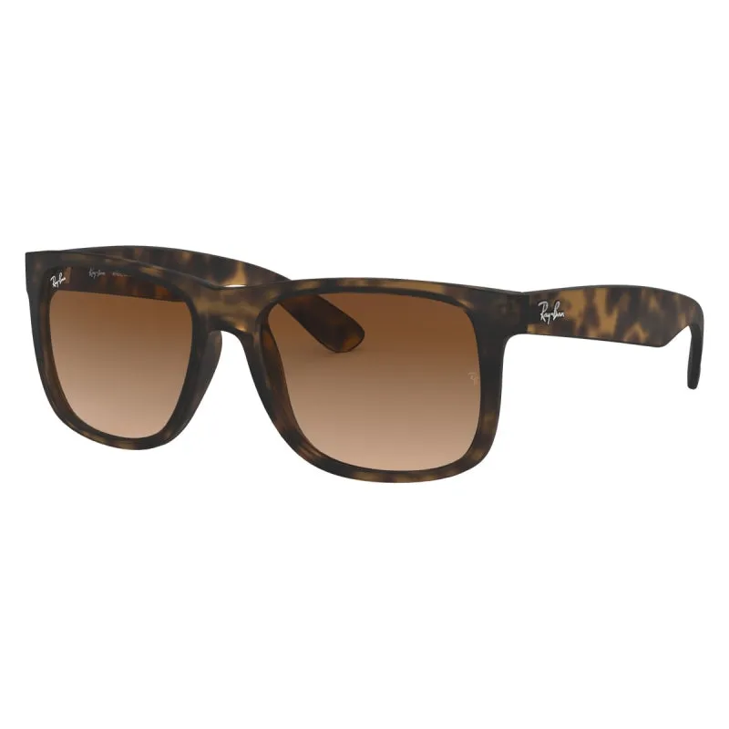 Rayban Justin Classic - Rubber Light Havana/Brown Gradient Dark Brown - 51Mm