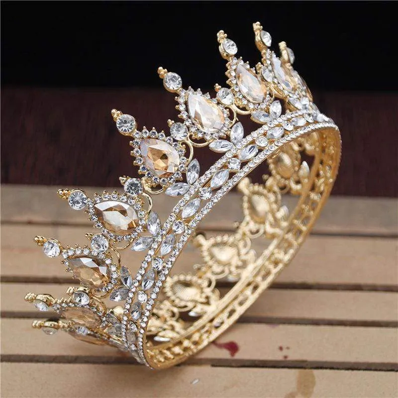 Really Beautiful Royal Tiara Hair Decoration For Wedding, Prom, Special Birthday