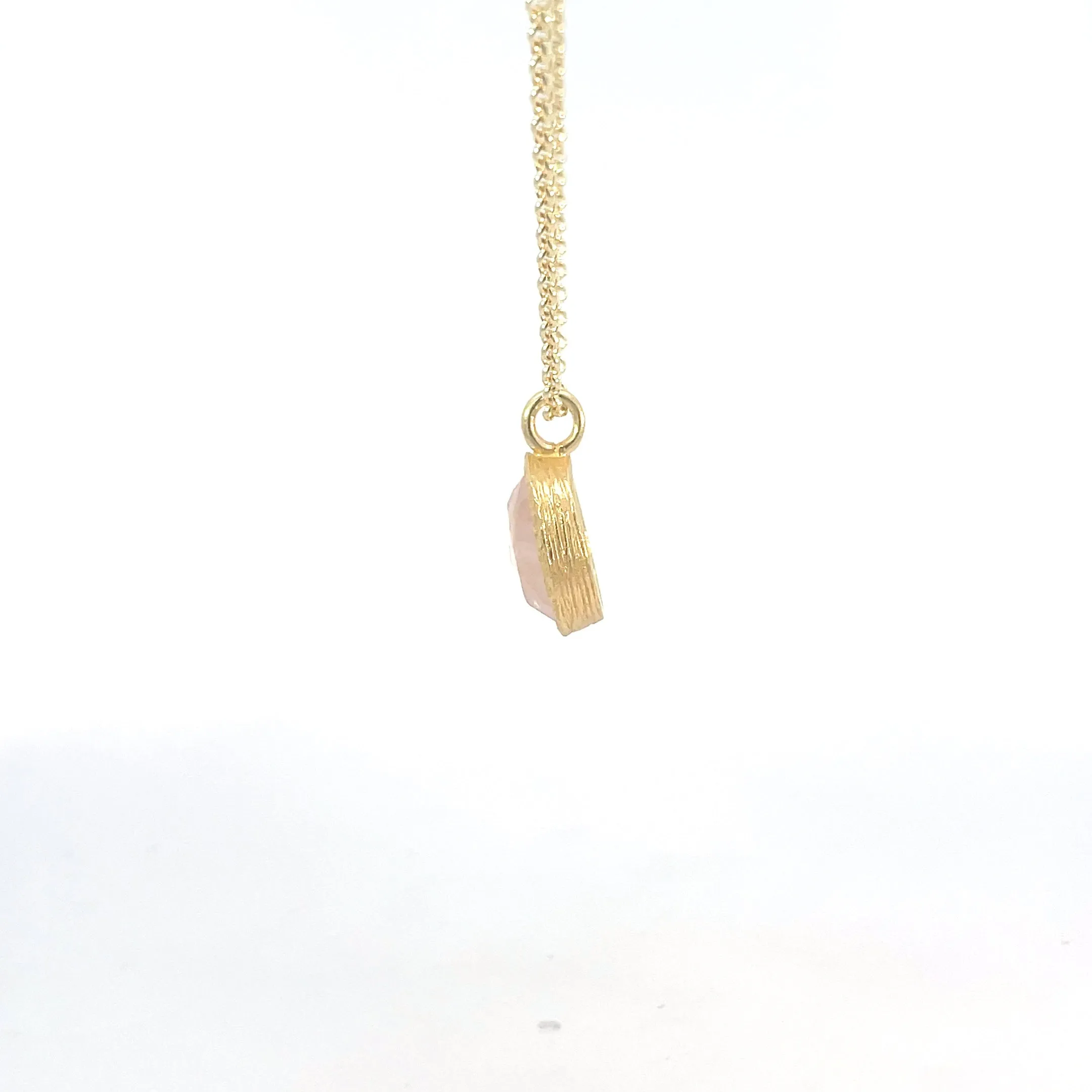 Shade Rose Quartz Necklace