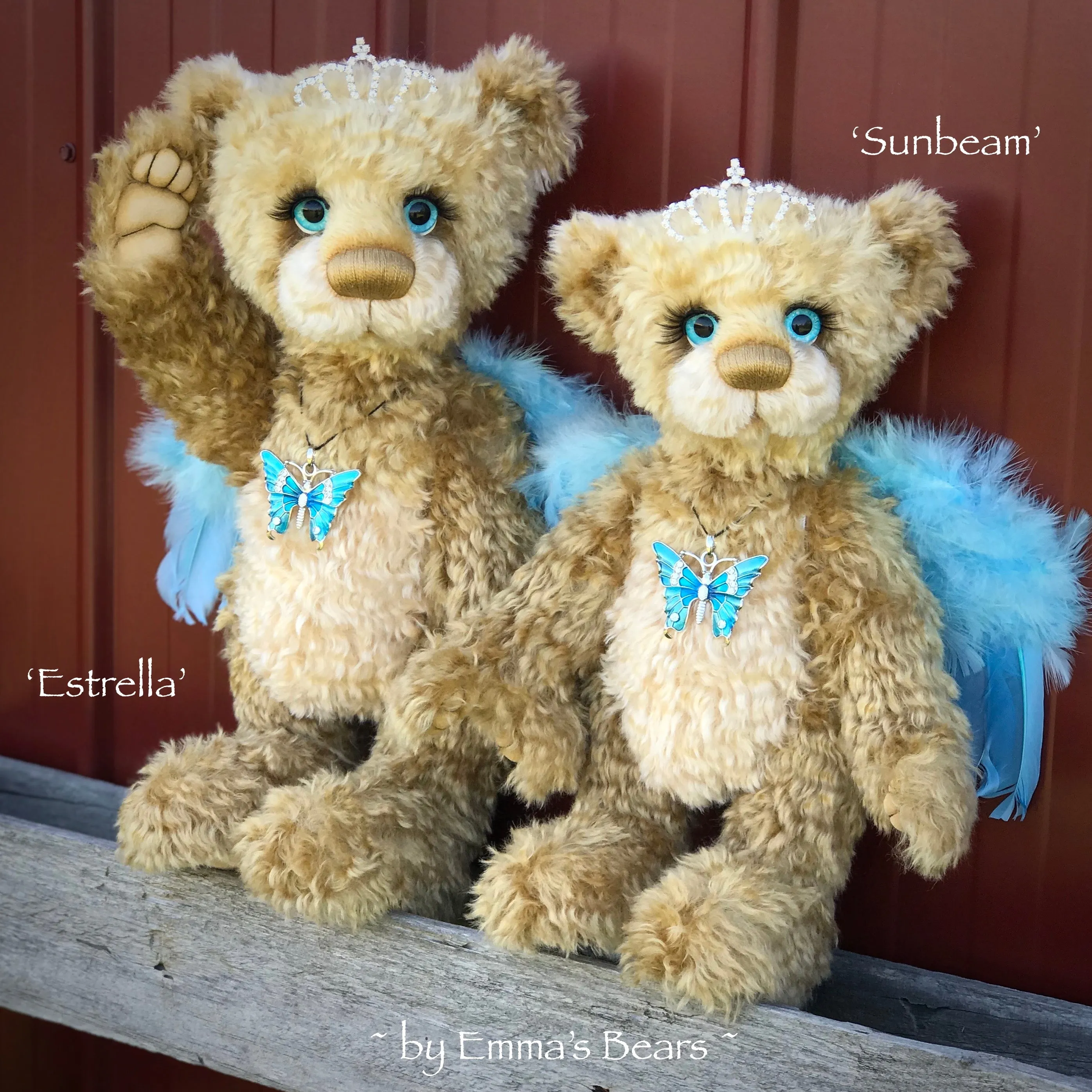 Sunbeam - 14" Schulte mohair artist bear by Emmas Bears - OOAK