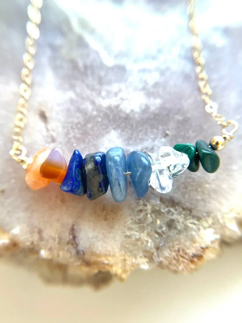 Taurus Zodiac Sign Crystal Necklace - April Birthday Gift - May Birthday Gift - Zodiac Gift - Crystal Healing - Astrology