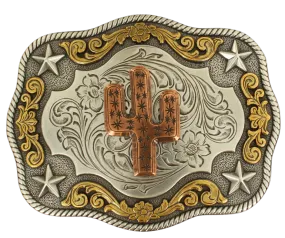 The "Saguaro" Western Buckle