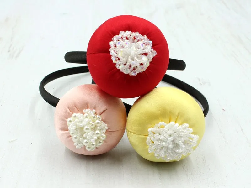 Tiara Bead Hairband (3 Colors)