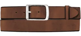 Tony Lama Men's Brown Billy Bob Leather Belt C41319