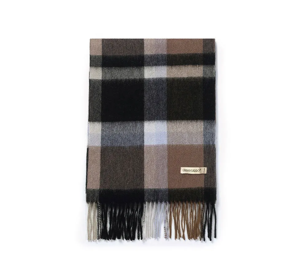 Urban UGG® 100% Wool Scarf Plaid