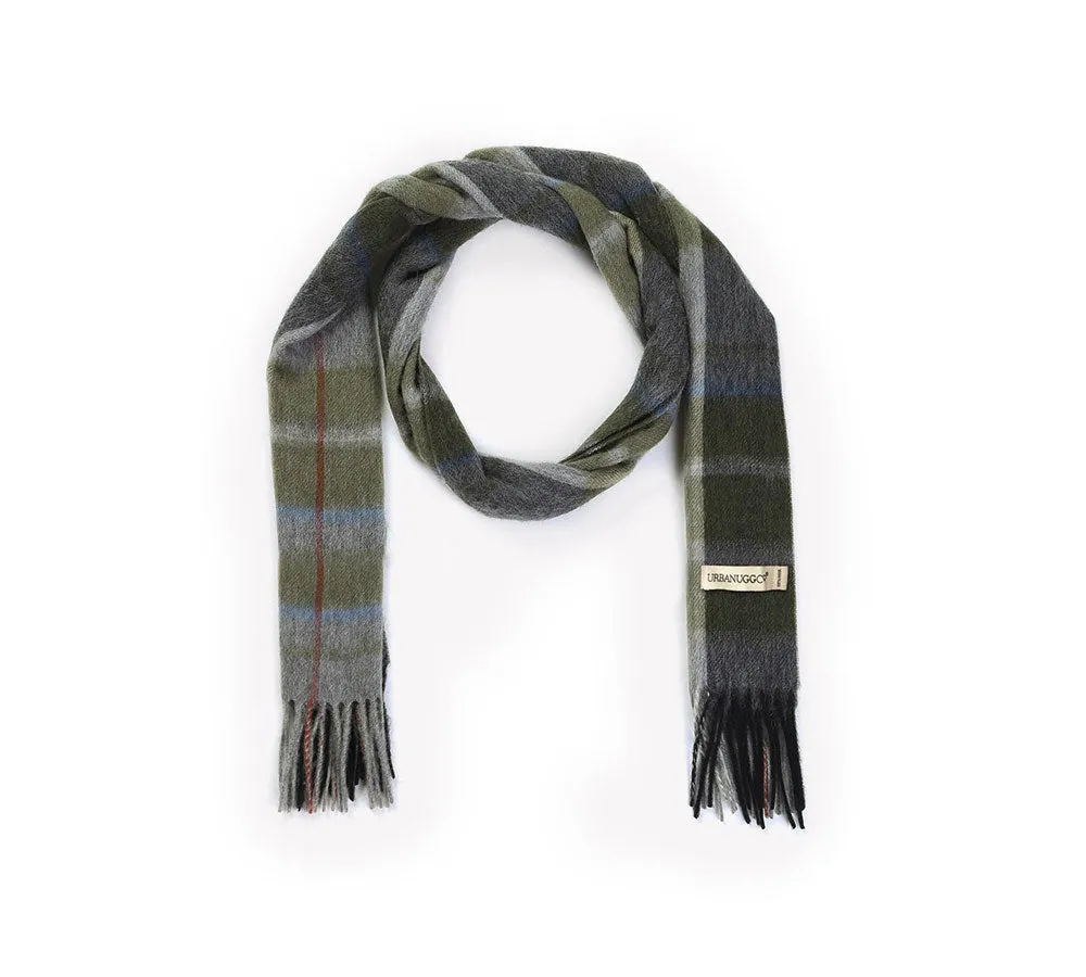 Urban UGG® 100% Wool Scarf Plaid