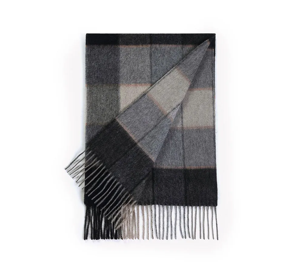 Urban UGG® 100% Wool Scarf Plaid