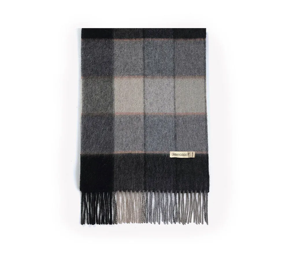 Urban UGG® 100% Wool Scarf Plaid