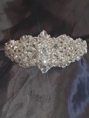 Vintage couture inspired crystal tiara, hairband by Crystal wedding uk