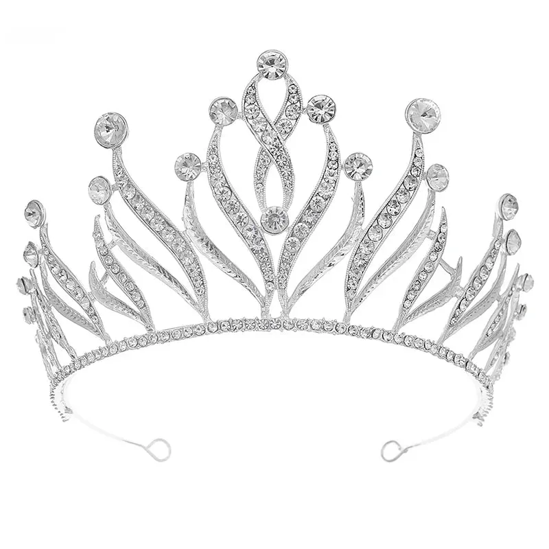 Wedding Crown Crystal Rhinestone Tiara Hair Bridal Accessory