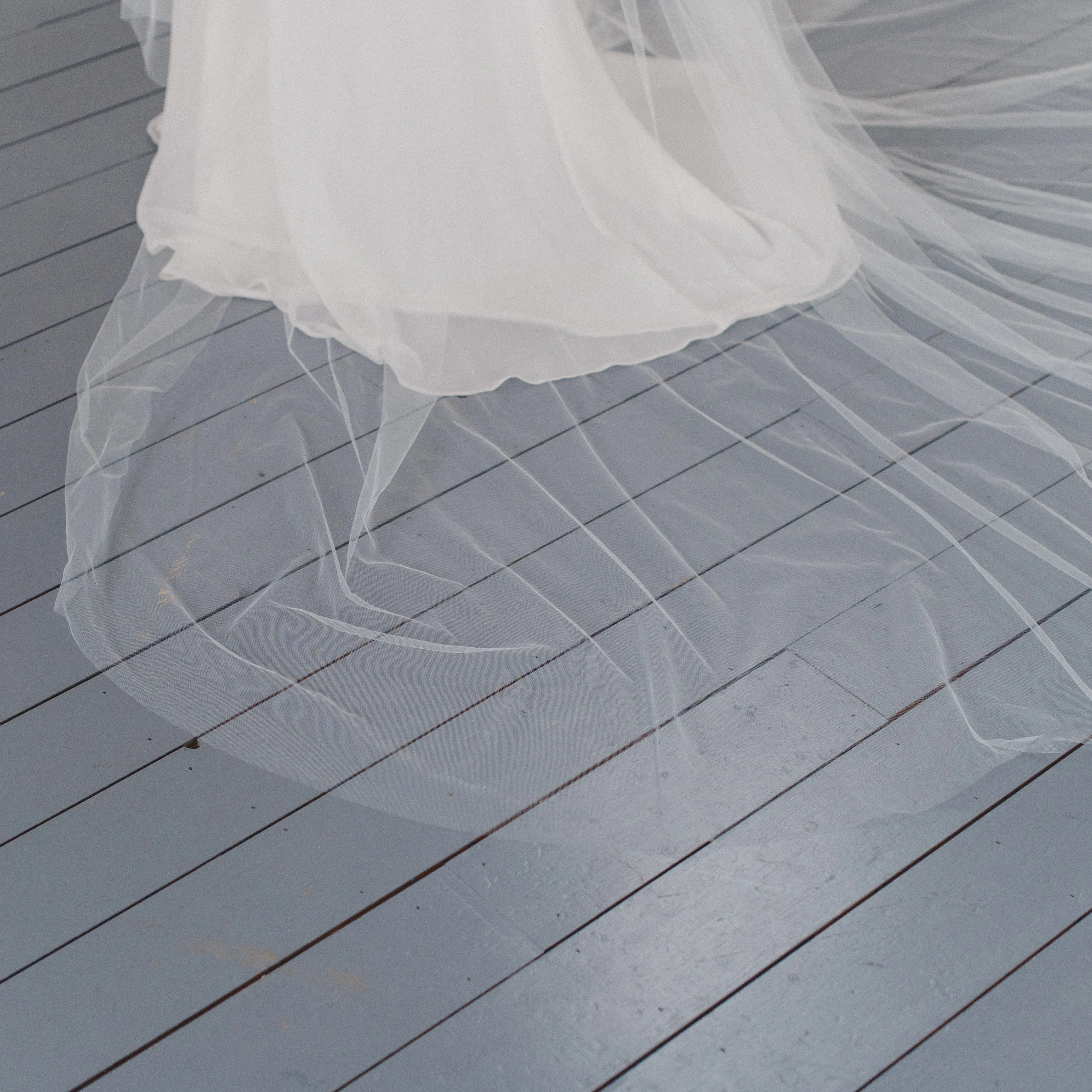 WONDER | Soft illusion tulle drop veil (extra full width)