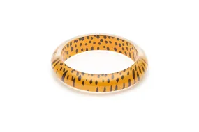 Yellow Leopard Bangle