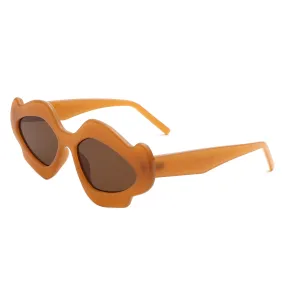 Zyrith - Geometric Wavy Designed Women's Sunglasses